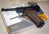Фото Пневматический пистолет Luger Parabellum P08 ( Gletcher P08 )