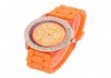 Фото Наручные кварцевые часы оранжевые