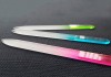 Фото Стеклянная цветная пилочка для ногтей 14см