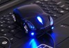 Фото Оптическая USB мышь "машинка" синяя