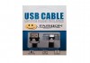 Фото USB кабель Fashion для iPhone 5G/5S/6G/6 Plus/iPad Air чёрный