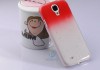 Фото Красная накладка "Капли" для Samsung Galaxy S4 i9500