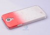 Фото Красная накладка "Капли" для Samsung Galaxy S4 i9500