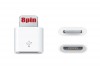Адаптер Micro USB - 8Pin для iPhone 5/5S/5C/6 (белый)