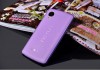Ультратонкая накладка для LG nexus 5 фиолетовая