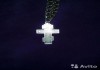 Фото Цепь серебряная с крестом