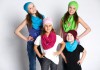 Фото Чудесные шапочки, шарфы, снуды ручной работы - для всей Вашей семьи!