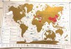 Фото Стирательная карта мира