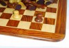 Шахматная доска палисандр самшит цельная 35 х 35 см., Индия