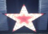 Ретро звезда с лампочками накаливания для фотосессий в аренду