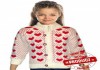 Фото Детские кофты, свитера для девочек оптом