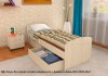 Фото Односпальная кровать Эконом со спальным местом 800*2000