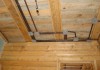 Фото Монтаж электрики в новом деревянном доме