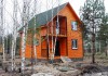 Фото Новый теплый уютный дом с эркером и септиком, в сосновом лесу, рядом с рекой Вексой