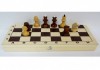 Шахматы деревянные недорогие лакированые 29 см. для детей школьников и взрослых шахматистов