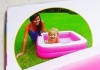 Фото Надувной бассейн новый детский с надувным полом, квадратный
