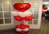 Фото Гирлянды, фонтаны из воздушных шаров