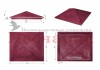 Фото Колпак ППК на столб 1,5х1,5 кирпича "Гладкий" 390х390х45