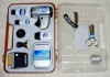 Парикмахер Профи 10 предметов с инерционным феном в пластиковом чемодане