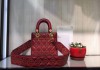 Фото Dior женская сумка натуральная кожа