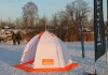 Фото Палатка трехслойная автоматическая Терма WiFi-3(с разделкой дымохода)