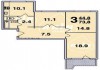 Продаю срочно! 3-х комнатная кв.
