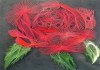 Фото Мастер-класс String art (стринг арт) «Роза»
