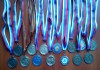 Медали спортивные за участие в районных и городских соревнованиях