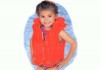Фото Надувной жилет для плавания оранжевый на 3-6 лет