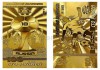 Золотые сувенирные банкноты 100 штук чемпионат мира по футболу