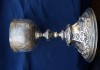 Фото Старинный серебряный потир с чашей на 0,5 литра. Мастерская Марии Адлер. Москва, 1877 год.