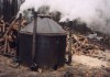 Фото Печь для производства древесного угля