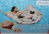 Надувной плотик Котик для взрослых для плавания