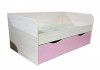 Фото Детская одноярусная кровать с ящиками