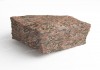 Фото Колотая брусчатка из гранита Корецкого месторождения 100х100х50 мм