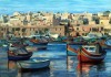 Продаю картину: автор Аксамитов Юрий, Malta, Marsaxlokk, страна цветных лодок