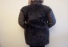 Фото Женское, зимнее, кожаное пальто с натуральным мехом ягненка.