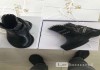 Фото Ботинки новые lestrosa италия кожа 39 черные внутри кожаные осень весна демисезонные обувь женская