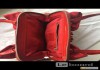 Фото Сумка moschino италия красная замша натуральная лазерная лак кожа бант принт дизайн декор топ лакова