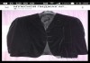 Фото Пиджак мужской armani l размер черный велюр бархат чехол классика вечерний нарядный мягкий