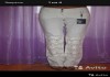 Фото Брюки лён новые dolce&gabbana италия м 46 клёш под джинсы женские бежевые шитье