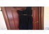 Фото Платье сарафан длинный 46 48 m/l черный вискоза нейлон пояс золото кожзам вечернее новое нарядное на