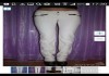 Фото Джинсы veber италия 44 46 м бежевые стретч прямые по фигуре украшения кожа брошь брюки женские узкие