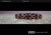 Фото Браслет новый бижутерия фиолетовый сиреневый стразы сваровски swarovski кристаллы камни металл под з