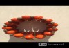 Фото Браслет новый бижутерия оранжевый натуральный камни стразы сваровски swarovski кристаллы металл под