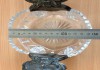 Фото Ваза хрусталь, серебро 84 проба, абсолютно редкая, Императорская Россия