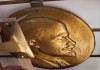 Фото Панно настенное Ленин, сплав цветного металла