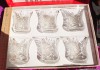 Фото Стеклянные стаканы для чая и кофе, армуды, период СССР