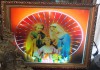 Фото Икона Святое семейство, с электрической подсветкой