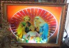 Фото Икона Святое семейство, с электрической подсветкой